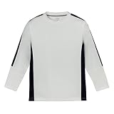 Boys' C9 by Champion� Long-Sleeve Mesh Top - True White/ Navy