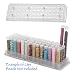 Clear Plastic Bead Pavilion Organizer Shelf For Tubes Or Tools