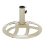 Astonica 50108001 Taupe Cross Weave Cast Iron Umbrella Base
