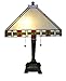 Tiffany-style Mission-Style Table Lamp