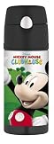 Thermos Funtainer Straw Bottle, Mickey Mouse Club, 12 Ounce