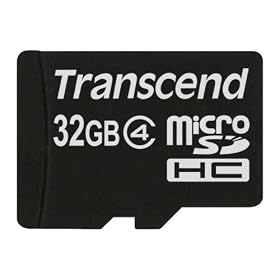 Transcend - TS32GUSDC4 - Micro SDHC - 32 Go