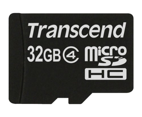 Transcend microSDHCカード 32GB Class4 変換アダプタ無し 永久保証 TS32GUSDC4