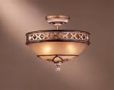 Minka Lavery Lights 1757-206 Semi-Flush Mount Aston Court Traditional semi-Indoor Lighting