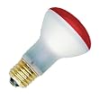 Incandescent Flood Light Bulb, R20 50 Watt, Red