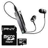 41PM0koZd8L. SL160  PNY 16GB Micro SDHC Class 10 P SDU16G10 EFS2 + OEM Argentum Black Sony MW600 Stereo Bluetooth Headset for