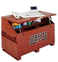Jobsite 60" Versatile Steel Slope Lid Box With Full-Length Shelf 649990