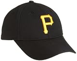 New Era Pittsburgh Pirates Pinch Hitter Wool Replica Adjustable Cap (Black)