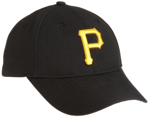 New Era Pittsburgh Pirates Pinch Hitter Wool Replica Adjustable Cap (Black)