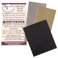 Mark Set Go Instrument Fingerboard Tape: Teacher Pack