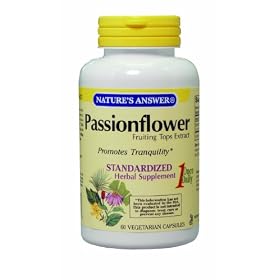 Nature's Answer Passionflower Standardized, 60-Count