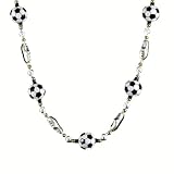 Kurt Adler Glass Soccer Bead Garland