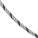 Stainless Steel. Stainless Steel Velvet Cascade Blue Lacquer Chain Necklace
