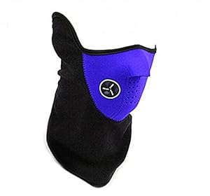 Domire Unisex Dustproof & Windproof Half Face Mask For Ski Cycling Motorcycle
