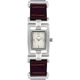 Fossil ES1855 Stainless Steel Ladies Brown Leather / Stainless Steel Bracelet Watch