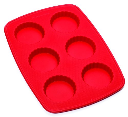 Kitchenaid Silicone Mini Tartlet, Red