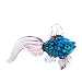 Fitz and Floyd Glass Menagerie Purple Tail Bubble Eye Fish