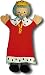 Trullala 25007 - König, Handpuppe, 40 cm