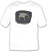 T-shirt with petroglyph, anteater, Africa, Sahara, aardvark, animal