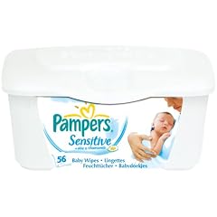Pampers Feuchte T�cher Sensitive Box, 56 T�cher