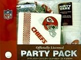 Kansas City Chiefs 96 Piece Plastic Dinnerware Set by Direct4Sale Home