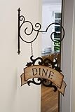 Dine Metal Wall Sign