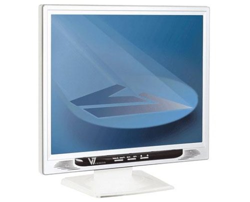 Videoseven W19PS 19 Zoll TFT Monitor weiß (Kontrast 800:1, 12ms Reaktionszeit)