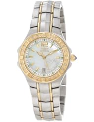 Invicta Womens 6391 Wildflower Collection Diamond Accented Two-Tone Watch