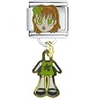 Anime Flower Girl Italian Charms Bracelet Link