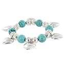 Schmuck-art Armband  Danielle türkis 8cm 23607