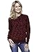 Noble Mount Women's Premium 100% Cotton Crew Neck Sweater