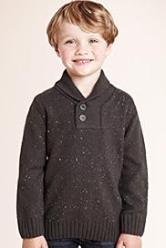 Shawl Collar Chunky Knit Jumper