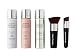 MagicMinerals Deluxe AirBrush Foundation Set by Jerome Alexander, 5 Piece Spray Foundation Kit, Dark Espresso