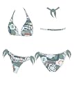 Camaro Bikini Jungle, gr&uuml;n/wei&szlig;