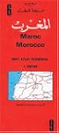 Carte routi�res, num�ro 6 : Maroc (ha...