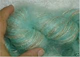 Combo Yarn Blend Angora Rabbit Silk Mohair Mint Glitz