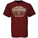 Boston College Eagles 2008 NCAA Men's Ice Hockey Three Time National Champions Maroon T-shirt