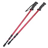 2 batons de randonnee telescopiques - 97 a 138 cm