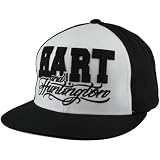Hart and Huntington Worldwide Adjustable Hat - White/Black