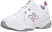 New Balance Women's WX608V4 Training Shoe,White/Pink,10 B US