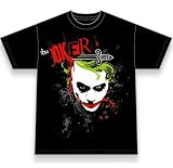 BeWild, Batman, Joker - The Dark Knight The Joker Men's T-Shirt (Black) #21