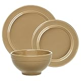 EAN 3289310021548 product image for 3 Piece Dinnerware Set Color: Sand | upcitemdb.com
