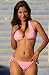 Ujena Pink Colombian Tie Bikini Swimsuit