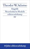 Eingriffe - Neun kritische Modelle - Theodor W. Adorno