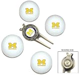 Michigan 4 Ball/Marker/Divot Tool Gift Set