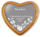 Heart-Shaped Mother's Mirror - Great Gift for Mom