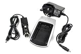 Battery--World Sony NP-F330 NP-F550 NP-F570 NP-F750 NP-F930 NP-F950 NP-F960 NP-F970 Digital Camera Replacement Battery Charger - AC & DC Compatible Travel Battery Charger