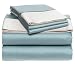 Nautica Landen Queen Sheet Set, Ice Blue