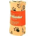 UKayed Soft Fleece Delux Cream Pet Blanket