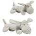 Zanies Eco-Friendly Natural Canvas Plush Dog Toy Small 8"